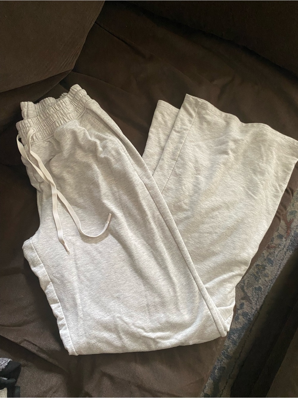 DSG Light Gray Wide Leg Sweatpants